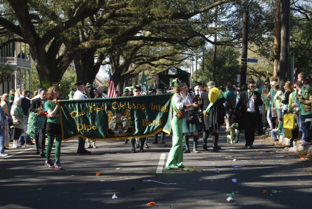 St Patrick's Parade, Irish Channel New Orleans LA