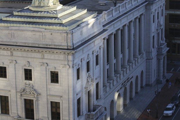 Front of the US Court of Appeals building, New Orleans LA