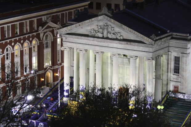 Gallier Hall at Night