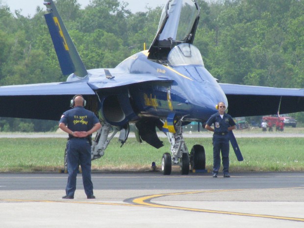 Blue Angels plane