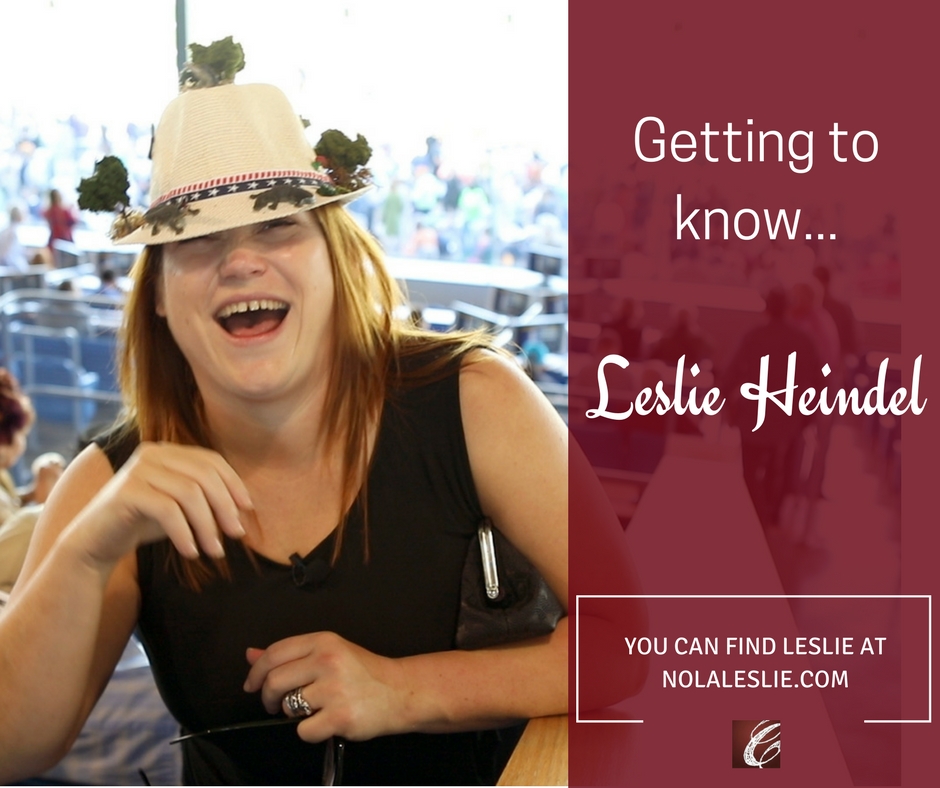 Getting to know Leslie Heindel