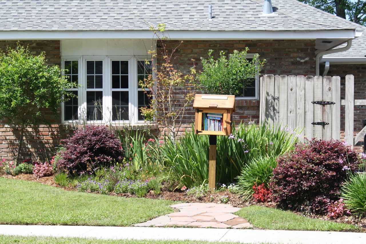 West Bank Little Free Library in Algiers, New Orleans LA