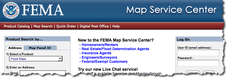 fema flood zone address search