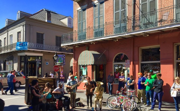 Musicians on Royal St, New Orleans LA