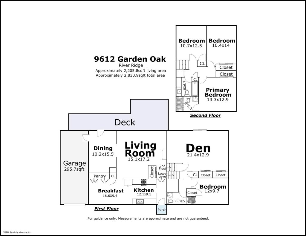 9612 Garden Oak Ln River Ridge LA floor plan