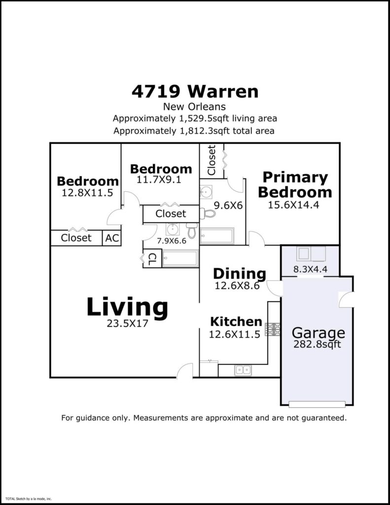 4719 Warren Dr floorplan
