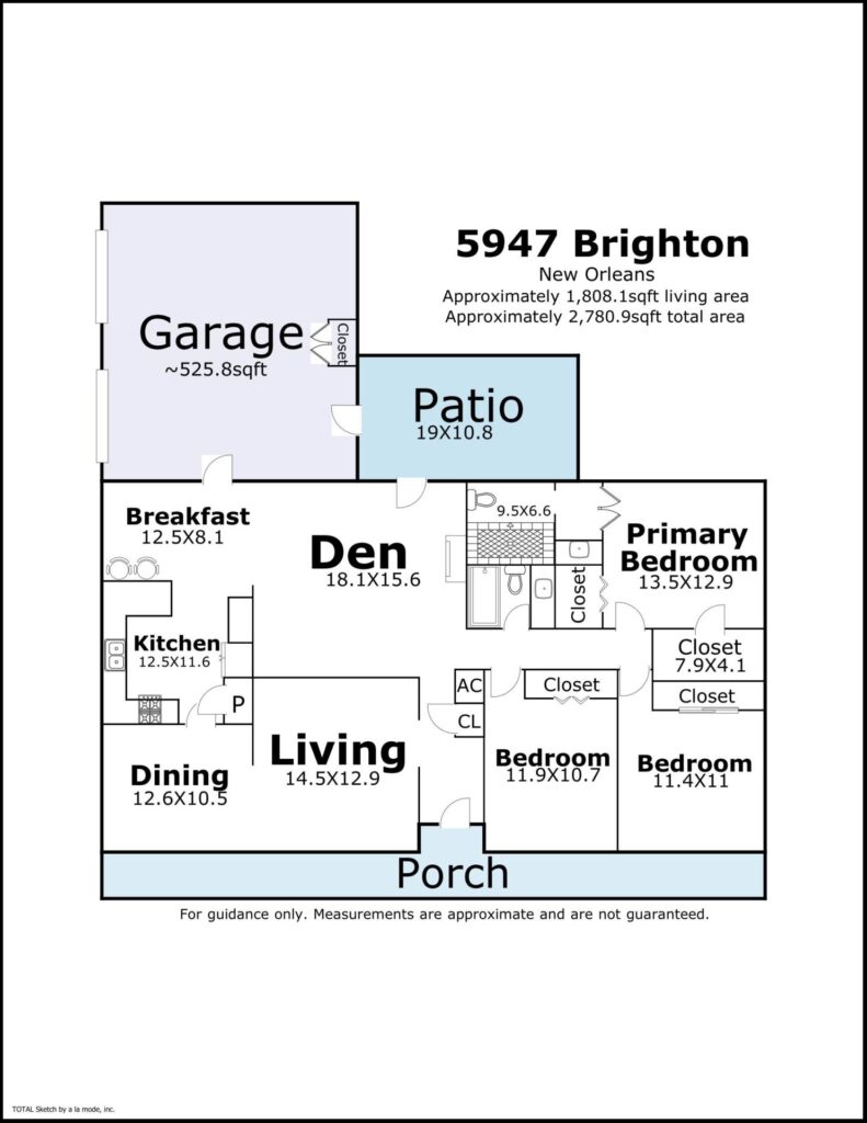 5947 Brighton Floorplan