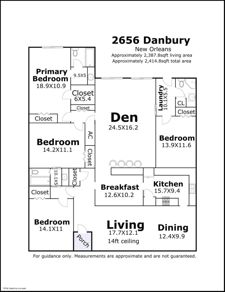2656 Danbury Dr floorplan