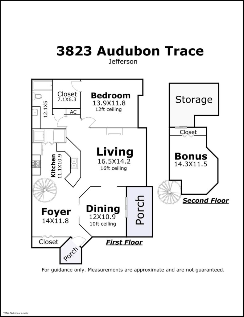 floorplan 3823 Audubon Trace
