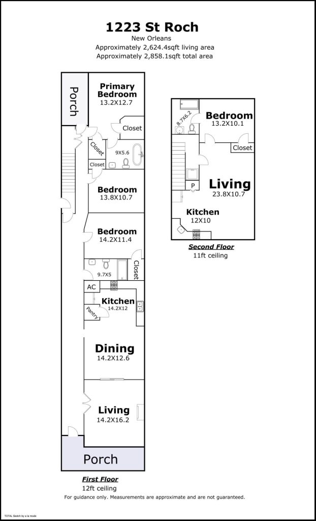 1223 St Roch Floorplan