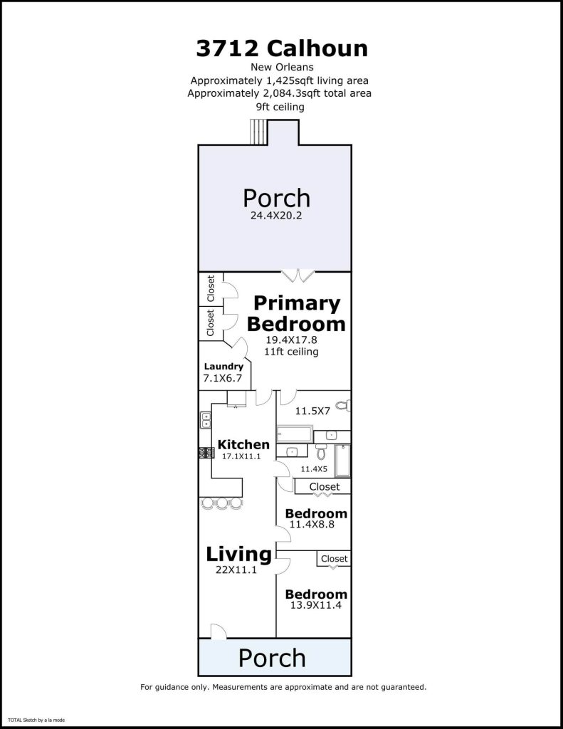 3712 Calhoun floor plan