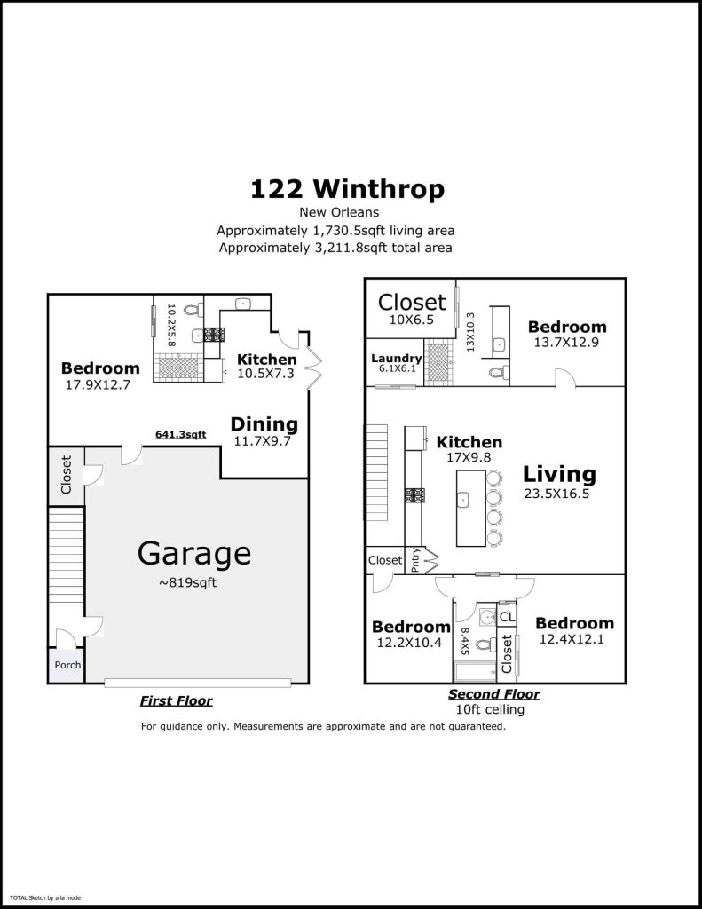 122 Winthrop floorplan