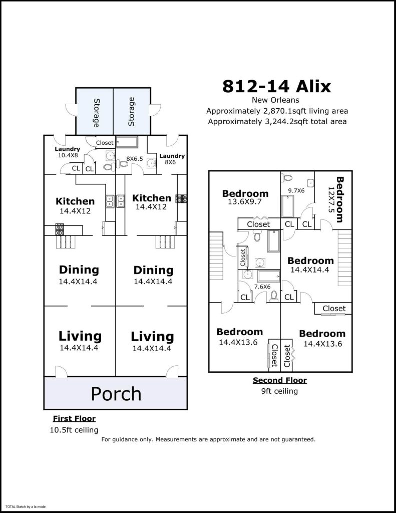 812-814 Alix floorplan