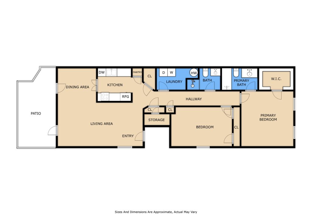 4837 Wabash #7 floorplan